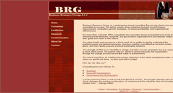 Desktop Screenshot of consulting-brg.com