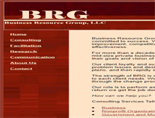 Tablet Screenshot of consulting-brg.com